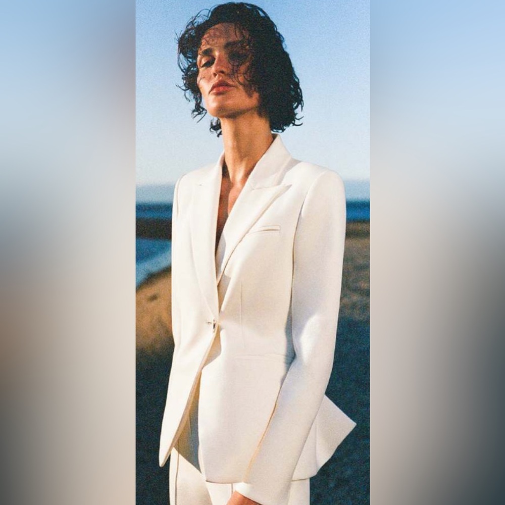 Veronica Beard Charlize dickie jacket off white NWT - Picture 3 of 13